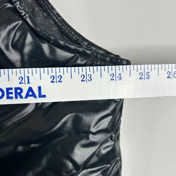 Vintage Center Line Racing Apparel Puffer Vest X-Large Nylon/Polyester Black - Picture 5 of 13